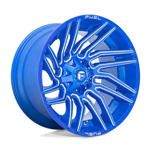 Fuel OffRoad D774 TYPHOON ANODIZED BLUE MILLED 5X5.5/150 22X12 -44 110.1HB