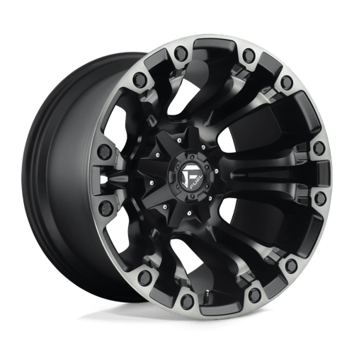 Fuel OffRoad D851 VAPOR MATTE BLACK GRAY TINT 5x114.3/5.0 18X9 -12 78.1HB