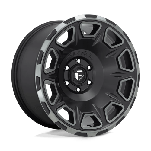 Fuel OffRoad D686 VENGEANCE MATTE BLACK DOUBLE DARK TINT 5X5.0 17X9 -12 71.5HB