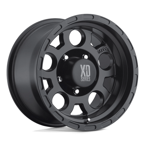 XD XD122 ENDURO MATTE BLACK 5X5.0 17X9 -6 83.7HB