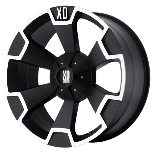 XD XD803 THUMP MATTE BLACK MACHINED 5X5.5/150 20X9 +35 110.1HB