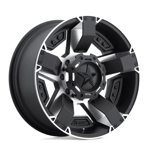 XD XD811 ROCKSTAR II MATTE BLACK MACHINED W/ ACCENTS 5X5.0/5.5 17X8 +10 78.1HB