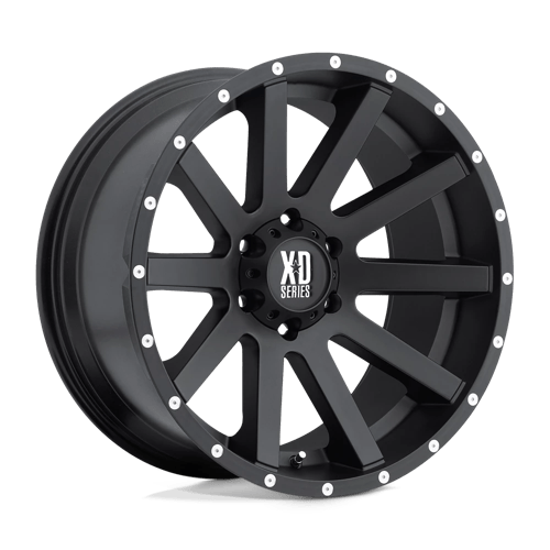 XD XD818 HEIST SATIN BLACK 6X4.5 16X8 +10 72.56HB