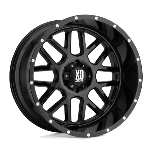 XD XD820 GRENADE GLOSS BLACK 8X6.5 20X9 +0 125.1HB