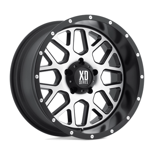XD XD820 GRENADE SATIN BLACK W/ MACHINED FACE 5X5.0 17X8.5 +0 78.1HB