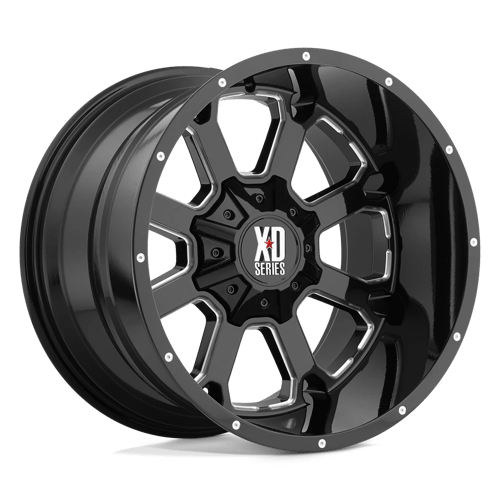 XD XD825 BUCK 25 GLOSS BLACK MILLED 8X180 20X10 -24 124.2HB