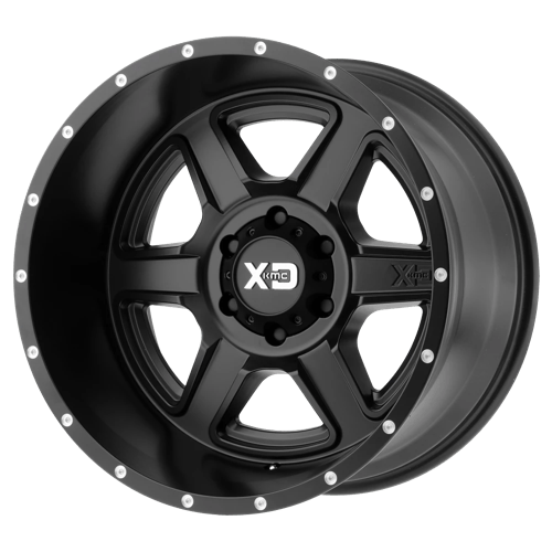 XD XD832 FUSION SATIN BLACK 8X170 20X9 -12 125.1HB