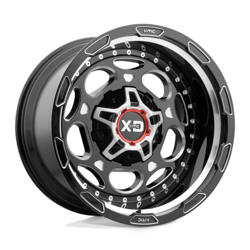 XD XD837 DEMODOG GLOSS BLACK MILLED 6X135/5.5 20X9 +18 106.1HB