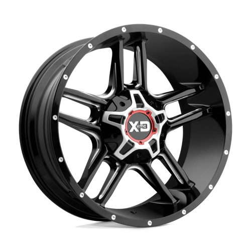 XD XD839 CLAMP GLOSS BLACK MILLED 8X170 20X9 +18 125.1HB