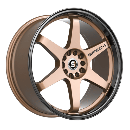 SPEC-1 RACING SPT-33MZBL Matte Bronze Black Lip 18X8.5 5x114.3/5x120 +38 73.1HB