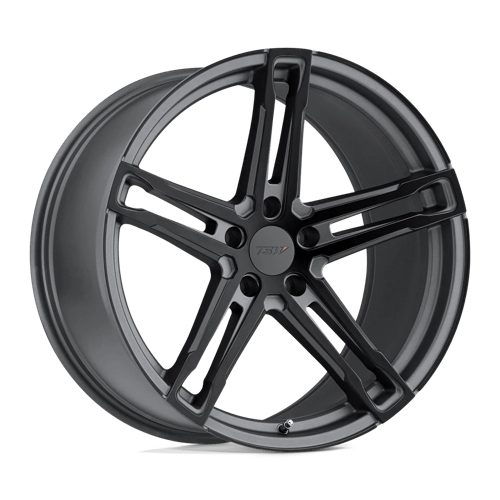 TSW MECHANICA MATTE GUNMETAL W/ MATTE BLACK FACE 5x114.3 20X8.5 +40 76.1HB