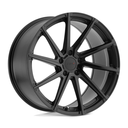 TSW WATKINS DOUBLE BLACK - MATTE BLACK W/ GLOSS BLACK FACE 5X120 20X9 +15 76.1HB