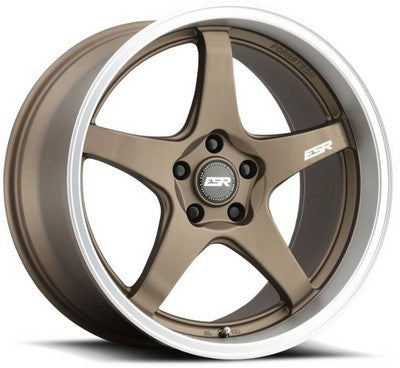 ESR AP5 Matte Bronze Machined Lip 18x8.5 5x114.3 et30 cb72.6