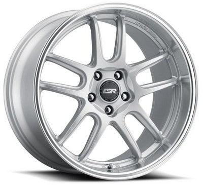ESR AP8 Hyper Silver Machined Lip 18x10.5 5x114.3 et22 cb72.6