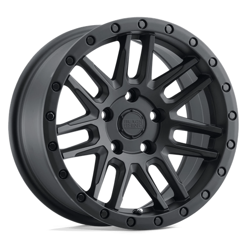 Black Rhino ARCHES MATTE BLACK 5X4.25 17X8 +30 72.1HB