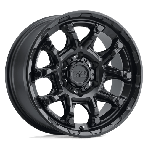 Black Rhino ARK MATTE BLACK W/ GLOSS BLACK BOLTS 5X5.0 20X9 -18 71.5HB