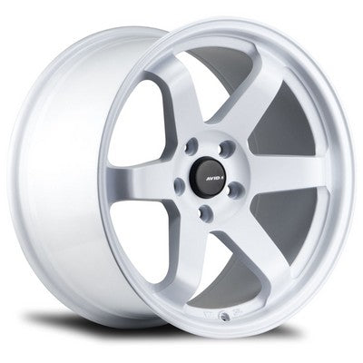 AV-06 White 18x8 5x114.3 et42 cb73.1