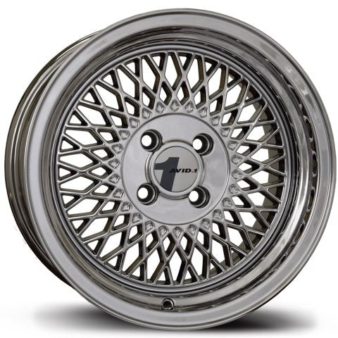 AV-18 CHROME PVD 15x8.5 4x100 et15 cb73.1