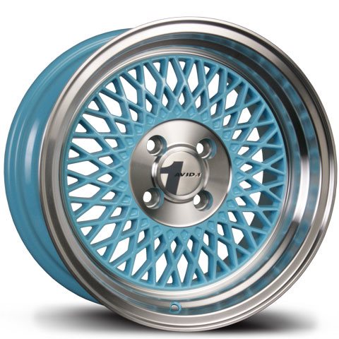 AV-18 TIFFANY BLUE 15x8 4x100 et25 cb73.1