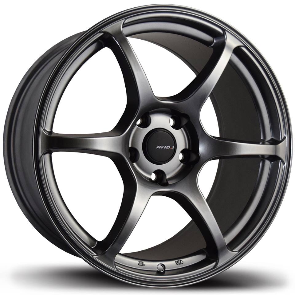 AV-26 HYPER BLACK 17x8 5x100 et35 cb73.1