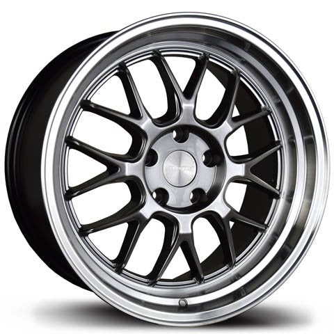 AV-34 HYPER BLACK 17x8 4x100 et35 cb73.1