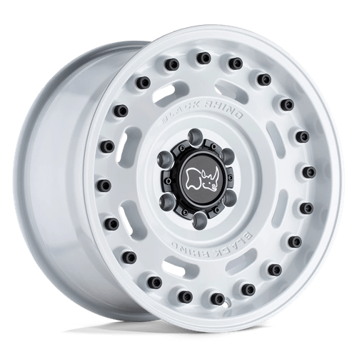 Black Rhino AXLE GLOSS WHITE 5X5.0 17X9.5 -18 71.5HB
