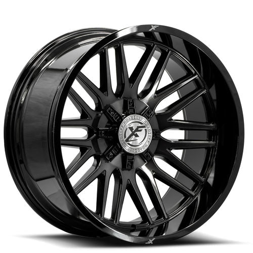 XF OFFROAD XF-240 Black Brushed Dark Tint 20X10 6x135/6x139.7 +-12 106.4HB