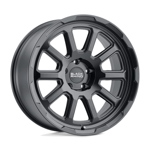 Black Rhino CHASE MATTE BLACK 5X5.0 18X8 +10 71.5HB