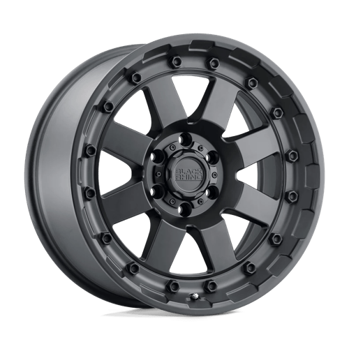 Black Rhino CLEGHORN MATTE BLACK 8X170 17X8.5 +6 125.1HB