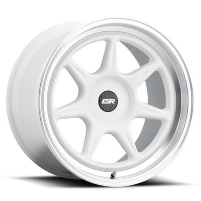 ESR CR7 Gloss White 18x9.5 5X114.3 et35 cb72.6
