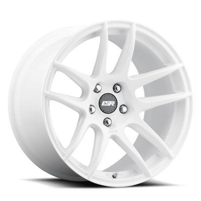 ESR CS8 Gloss White 18x9.5 5X114.3 ET35 CB72.6