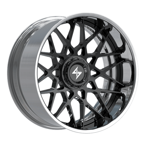 SENTALI BFX BFX5 Polished Lip / Gloss Black Centre 22X12 8x165.1/8x180 +-44 125.2HB
