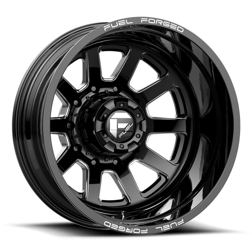 Fuel OffRoad DE09 FF09D MATTE BLACK MILLED 10X170 22X12 -50 125.1HB