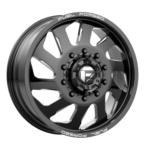 Fuel OffRoad DD39 FF39D GLOSS BLACK MILLED 10X225 20X8.25 +105 170.1HB
