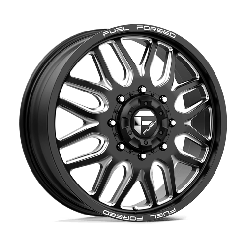 Fuel OffRoad DB66 FFC66 MATTE BLACK MILLED 8X200 22X8.25 +105 142HB