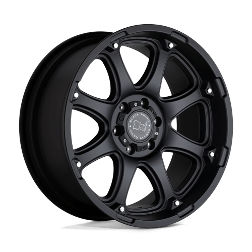 Black Rhino GLAMIS MATTE BLACK 6X5.5 20X9 +12 112.1HB
