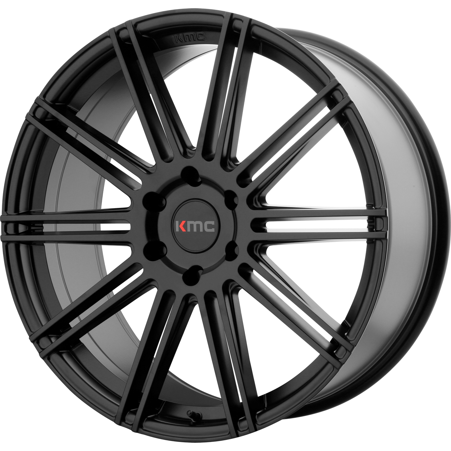 KMC KM707 CHANNEL SATIN BLACK 5X120 22X9.5 +30 74.1HB