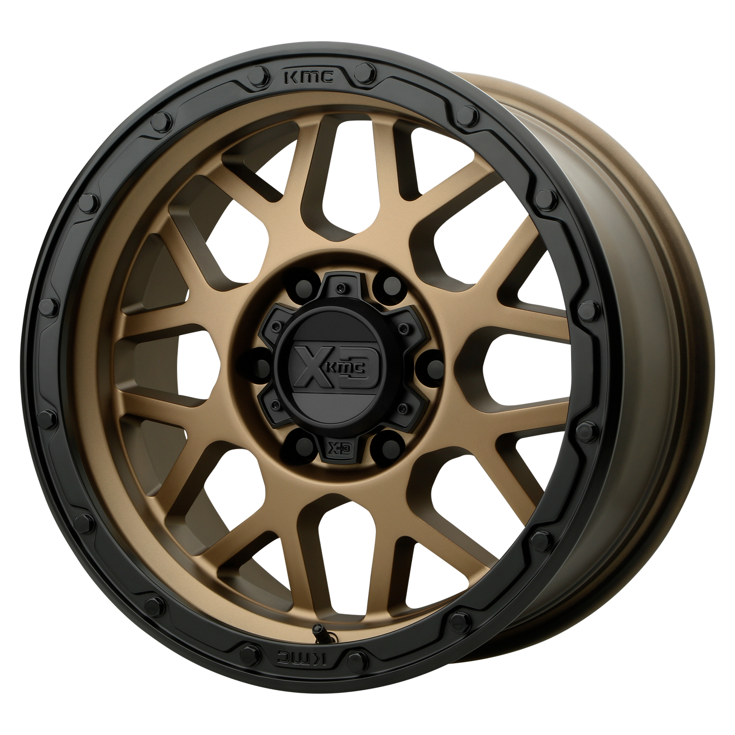 XD XD135 GRENADE OR MATTE BRONZE W/ MATTE BLACK LIP 6X135 18X8.5 +0 87.1HB