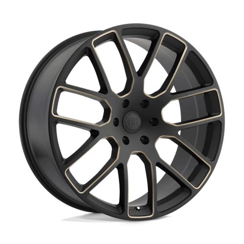 Black Rhino KUNENE MATTE BLACK W/ DARK TINT MILLED SPOKES 5X150 24X10 +30 110.1HB