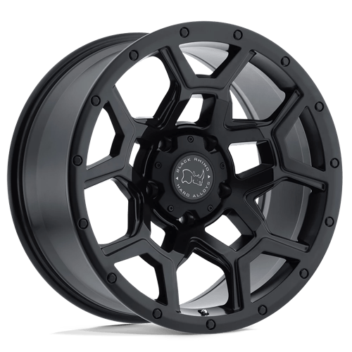 Black Rhino OVERLAND MATTE BLACK 5X120 18X8 +35 76.1HB