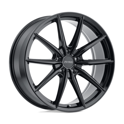 Petrol P4B GLOSS BLACK 5X4.25 20X8.5 +40 72.1HB