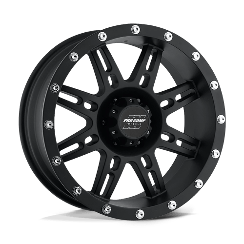 Pro Comp Alloys PA31 STRYKER FLAT BLACK 6X5.5 18X9 +0 108HB