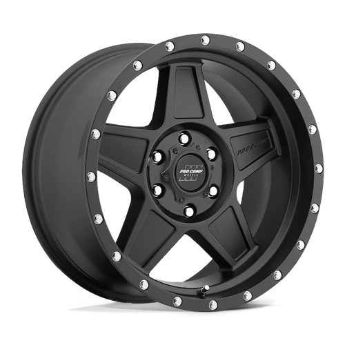 Pro Comp Alloys PA35 PREDATOR SATIN BLACK 5X5.0 18X9 +0 71.5HB