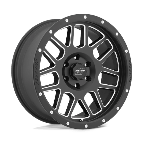Pro Comp Alloys PA40 VERTIGO SATIN BLACK MILLED 6X135 17X9 -6 87.1HB