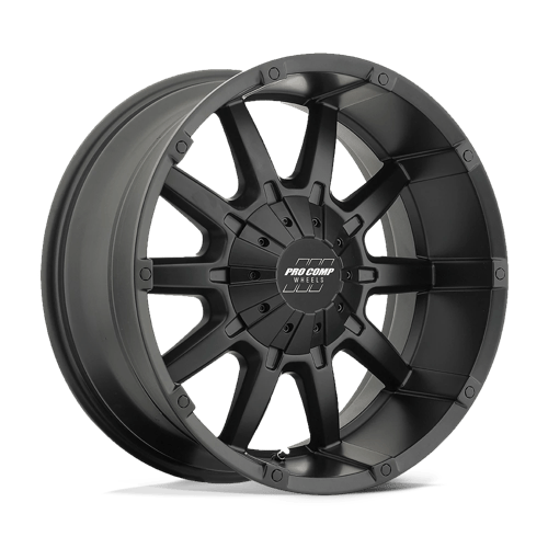 Pro Comp Alloys PA50 GAUGE SATIN BLACK 6X135/5.5 20X9 -12 108HB