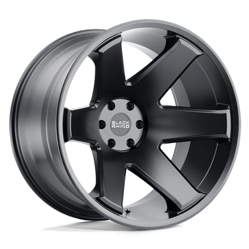 Black Rhino RAZE MATTE BLACK 8X180 24X14 -76 125.1HB