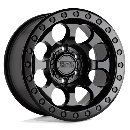 Black Rhino RIOT MATTE BLACK 6X135 17X8.5 +0 87.1HB