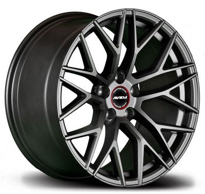 SL-03 MATTE GUNMETAL 18x9.5 5x114.3 et38 cb73.1