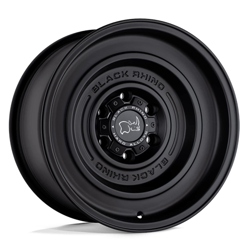 Black Rhino SOLID MATTE BLACK 6X5.5 17X9.5 -12 112.1HB