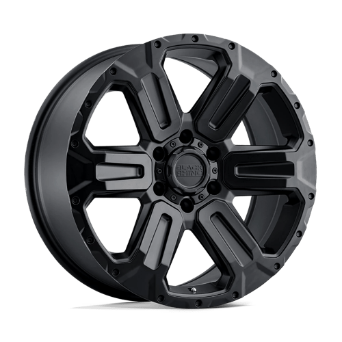 Black Rhino WANAKA MATTE BLACK 6X135 17X8.5 +12 87.1HB
